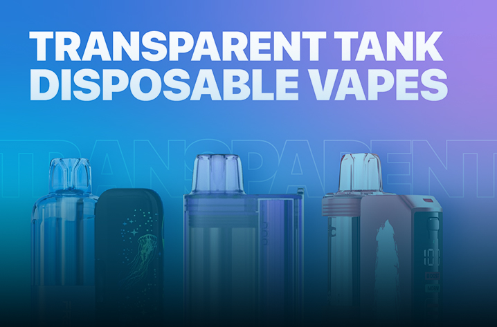 2025 Vape Industry Trends: Transparent Tank Disposable Vapes